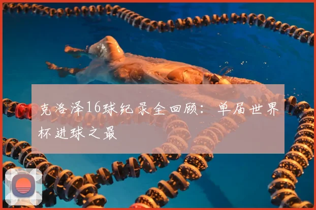 克洛泽16球纪录全回顾:单届世界杯进球之最