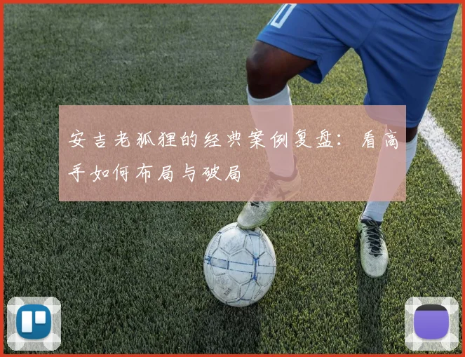 安吉老狐狸的经典案例复盘：看高手如何布局与破局